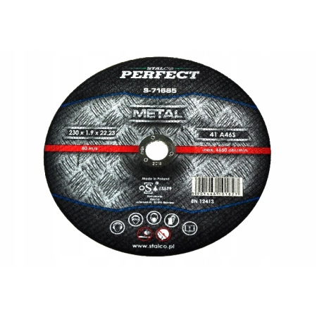 STALCO TARCZA DO CIECIA METALI 230x1,9MM