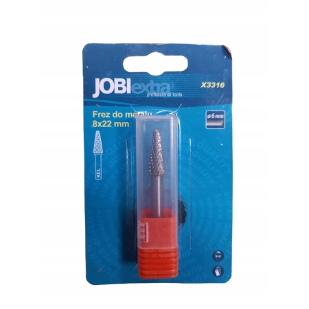 JOBI EXTRA FREZ DO METALU KEL 8X22MM X3316