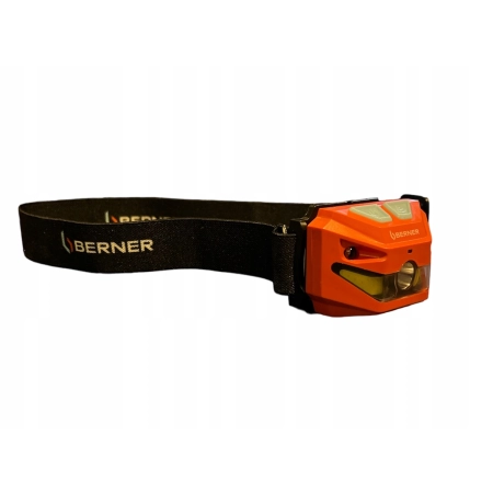 BERNER LATARKA LED CZOŁOWA USB-C SENSOR 250LM