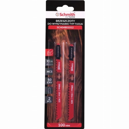 Brzeszczoty do wyrzynarki HCS 50CRV 100mm 15TPI 2