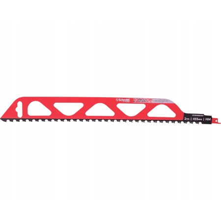 SCHMITH Brzeszczot do pustaków cegły 455 mm piła szablasta SCH04B02202 — zestaw 3 szt.