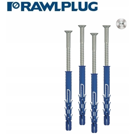 RAWLPLUG KOŁEK RAMOWY 10X120MM TORX 10 SZTUK