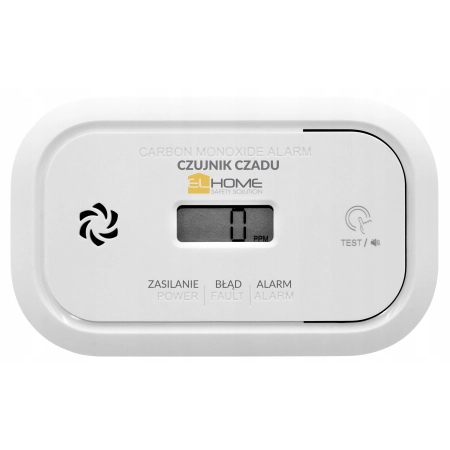 CERTYFIKOWANY CZUJNIK CZADU EL HOME CD-17A2v2300/B Z WYŚWIETLACZEM