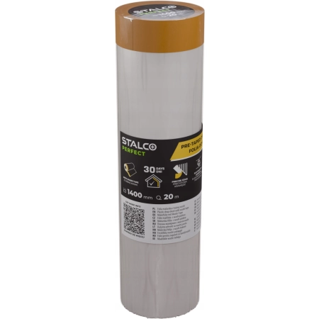STALCO Folia ochronna z taśmą washi 1400mm x 20m PERFECT S043147623