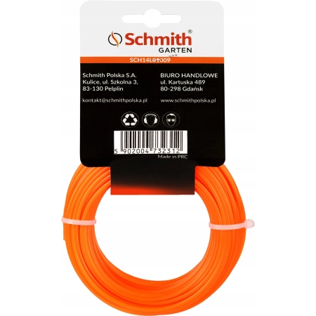 SCHMITH ŻYŁKA OKRĄGŁA DO PODKASZARKI 2,0MM X 15M KOSY