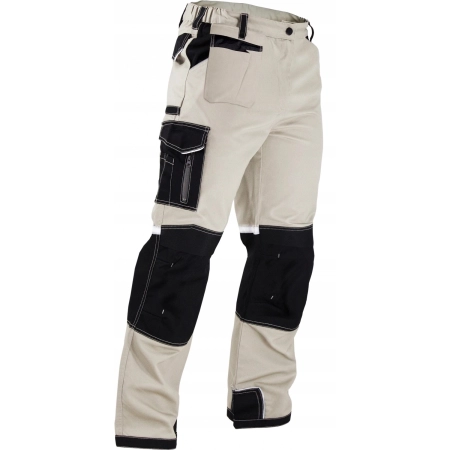 STALCO SPODNIE ROBOCZE DO PASA SUMMER LINE ROZ XL - 56