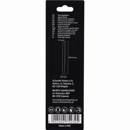 Brzeszczoty do wyrzynarki HCS 50CRV 100mm 10TPI 2s
