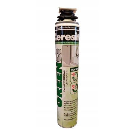 CERESIT PIANA MONTAŻOWA GREENQ PISTOLETOWA 750 ml