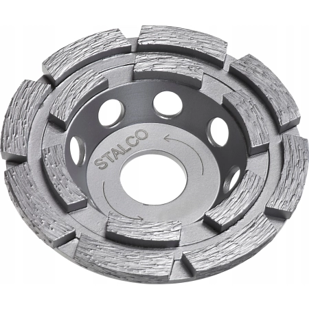 STALCO TARCZA DIAMENTOWA DO SZLIFOWANIA BETONU 2 RZĘDOWA 125MM