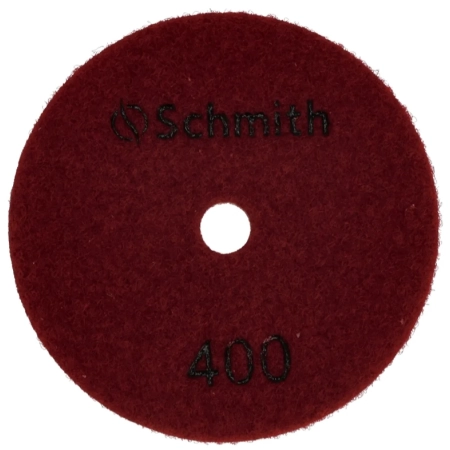 TARCZA DIAMENTOWA POLERSKA DYSK DO SZLIFOWANIA NA MOKRO 100mm #400 SCHMITH
