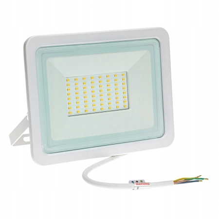NOCTIS LUX 2 NAŚWIETLACZ 50W NW 230V IP65 160x205x31mm BIAŁY halogen