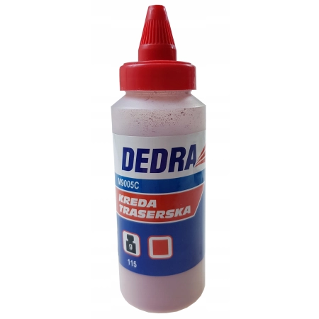 Kreda traserska Dedra M9005C czerwona 115 g