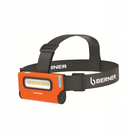 Berner bezprzewodowa lampa latarka czołowa 2w1 USB-C NOWA WERSJA CZOŁÓWKA