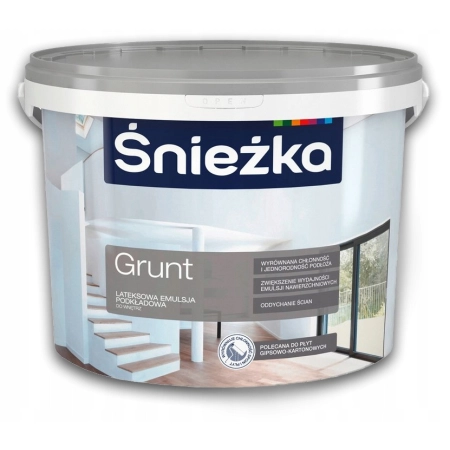 Farba gruntująca Śnieżka 5 l biała