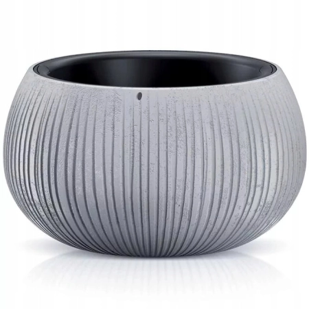 Doniczka tworzywo sztuczne szary Prosperplast 29 cm x 29 x 19,5 cm