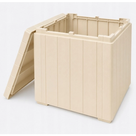 KETER STOLIK OGRODOWY VIGO STORAGE BOX 40 l BEŻ KREMOWY