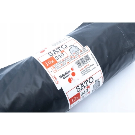 Schuller SATO HD worki na odpady 240L 10szt X 8SZT — zestaw 8 szt.