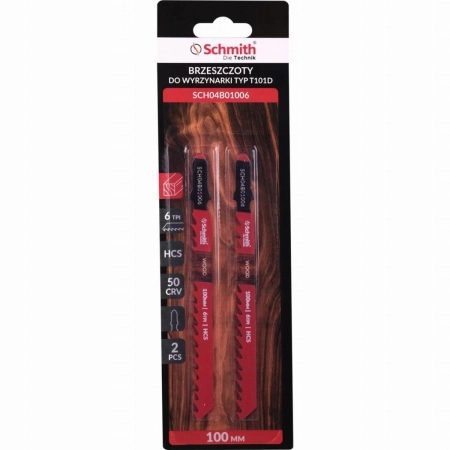Brzeszczoty do wyrzynarki HCS 50CRV 100mm 6TPI 2sz