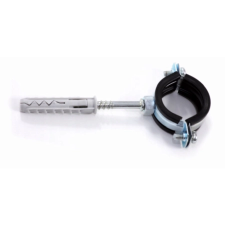STALCO UCHWYT POJEDYŃCZY DO RUR Z GUMĄ 130-140MM 5'' URG500