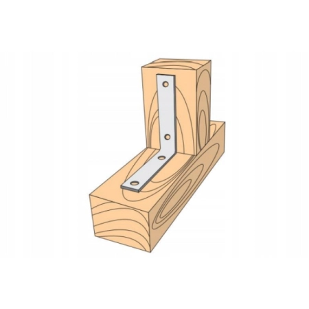 WKRĘT-MET KĄTOWNIK WĄSKI 100X100X20MM 4,0MM
