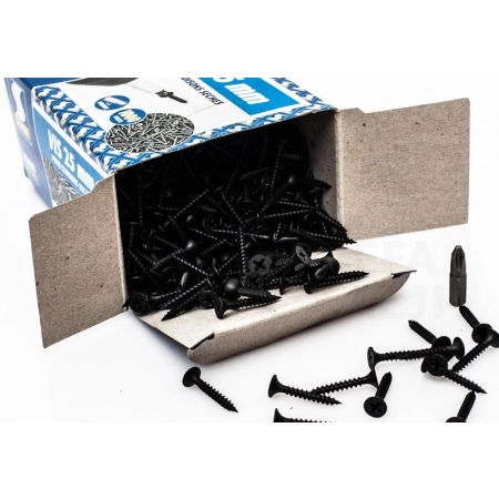 Wkręt Semin do metalu 3,5 mm x 25 mm 1000 szt. do płyt GK