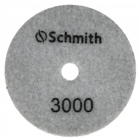 TARCZA DIAMENTOWA POLERSKA DYSK DO SZLIFOWANIA NA SUCHO 100mm #3000 SCHMITH