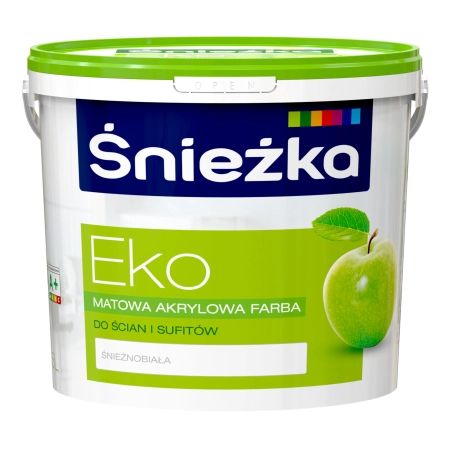 Farba Śnieżka Eko hipoalergiczna Biały 5 l