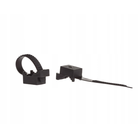 ELEKTRO-PLAST UCHWYT PASKOWY UP-22 / 50 SZT CZARNE