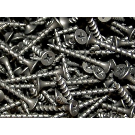 WKRĘTY DO PŁYT GIPSOWYCH DO DREWNA WKRĘT DREWNO 4,2x70mm 10kg CZARNE GKB — zestaw 10 szt.