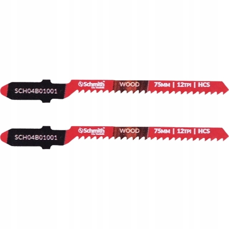 SCHMITH BRZESZCZOT DO WYRZYNARKI TYP T119BO 75mm 12TPI 2SZT DO DREWNA