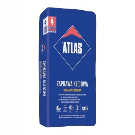 Zaprawa klejowa uelastyczniona Atlas 22,5 kg OK