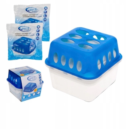 Pochłaniacz wilgoci 2 wkłady x400g ULTRA FRESH — zestaw 3 szt.