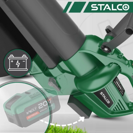 Odkurzacz/Dmuchawa akumulatorowa Stalco BVS40-720BL (S-97704)