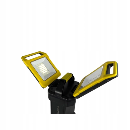 NAŚWIETLACZ LED 50W (2X25W) NA STATYWIE LAMPA WARSZTATOWA 2W1 halogen