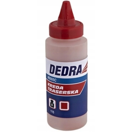 Kreda traserska Dedra M9005C czerwona 115 g