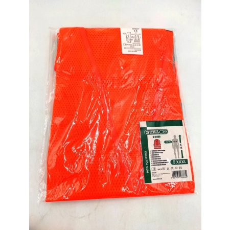 Stalco kamizelka odblaskowa shine pomarańczowa 3XL XXXL