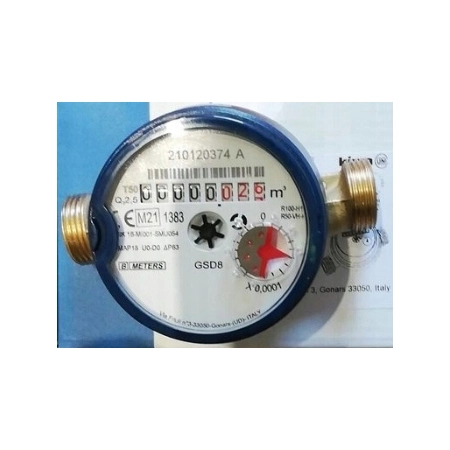 WODOMIERZ LICZNIK SUCHOBIERZNY GSD8 DO WODY 1/2''