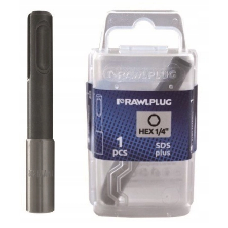 Adapter do bitów SDS Plus 78mm 1/4'' RAWLPLUG