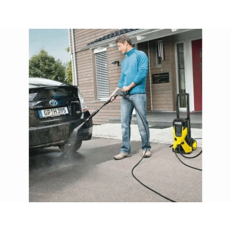 Myjka ciśnieniowa indukcyjna Karcher K5 Basic 145 bar + szczotka t 5 — zestaw 2 produktów