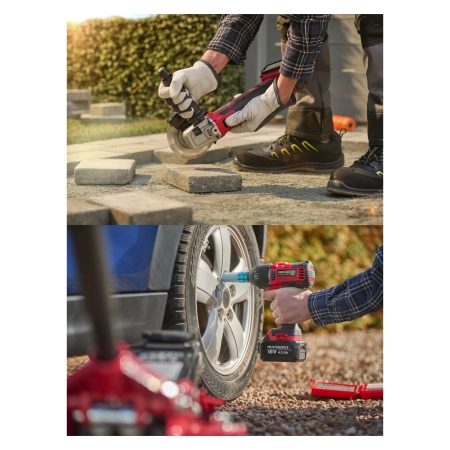 Meec Tools Multiseries 18 V Zestaw narzędzi garażowych 6 el. 18 V 4,0 Ah [031889]