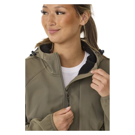 Kayoba Outdoor Damska kurtka soft shell z podszewką z polaru S [033758]