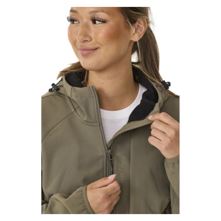 Kayoba Outdoor Damska kurtka soft shell z podszewką z polaru XXL [033767]