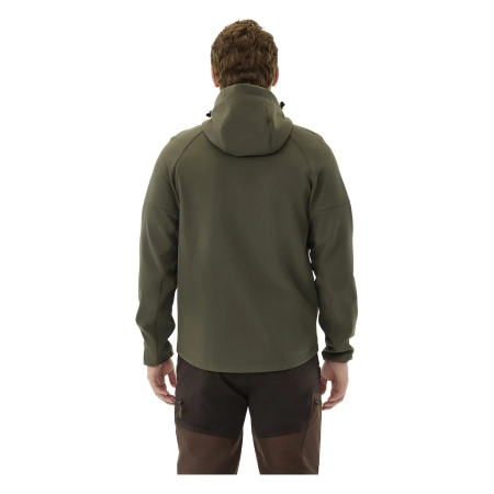 Kayoba Outdoor Męska kurtka soft shell z podszewką z polaru XXL [033738]