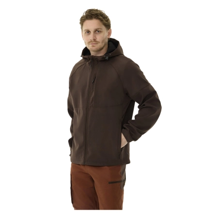 Kayoba Outdoor Męska kurtka soft shell z podszewką z polaru XL [033743]