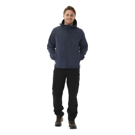 Kayoba Outdoor Męska kurtka soft shell z podszewką z polaru S [033746]