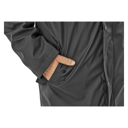 Kayoba Outdoor Męska kurtka przeciwdeszczowa z podszewką z polaru XS [1062393]