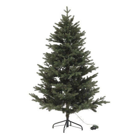 Naturalnie wyglądająca choinka z lampkami 150 cm