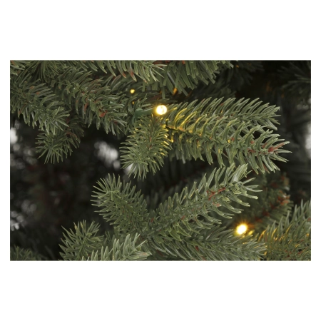 Naturalnie wyglądająca choinka z lampkami 150 cm