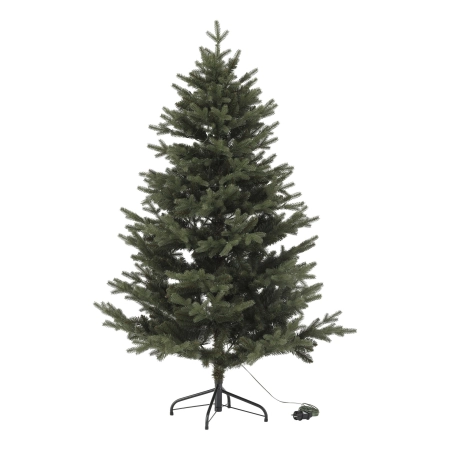 Naturalnie wyglądająca choinka z lampkami 150 cm