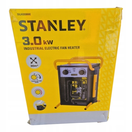 STANLEY NAGRZEWNICA ELEKTRYCZNA GRZEJNIK PRZEMYSŁOWY SXJH203000E 3KW